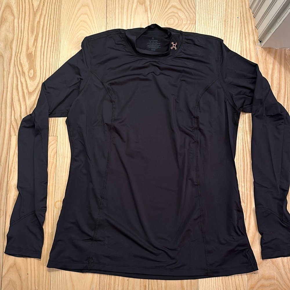 Tommie Copper Women’s Agility Long Sleeve Mock Neck -Black